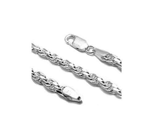 Sterling Silver 1.0 MM Rope Chain (40 GUAGE) Available in 16"-30" - Atlanta Jewelers Supply