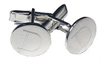 Non Sterling Silver Pair of Round, Oval and Square Shape Engravable Cuff Links - Atlanta Jewelers Supply