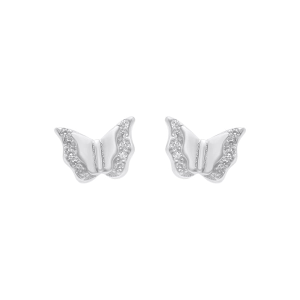 Sterling Silver Butterfly Earrings