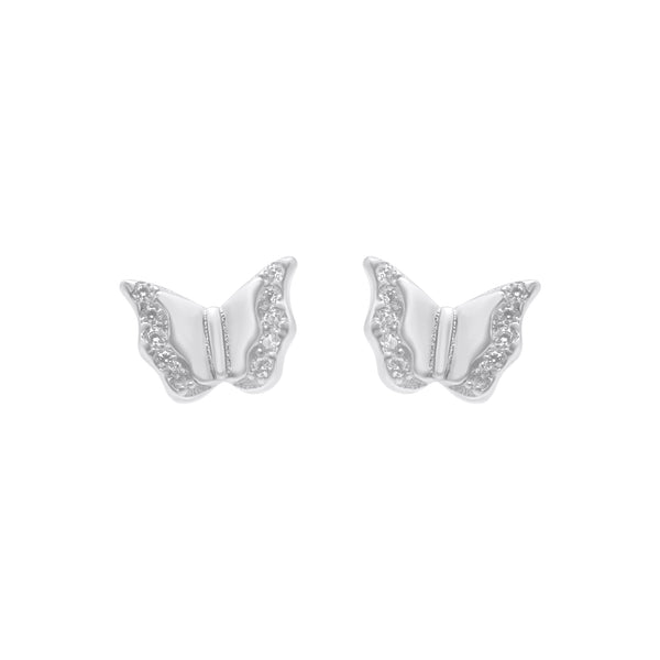 Sterling Silver Butterfly Earrings