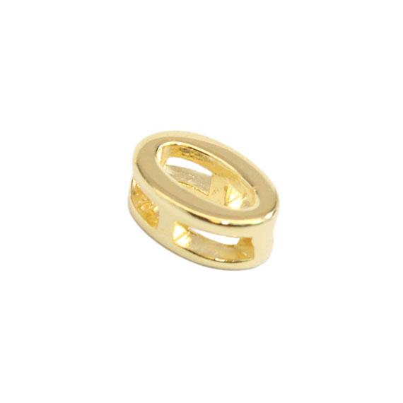 Sterling Silver Gold Colored 0.3 (8 Mm) Letter Os. Elegantly Display Names, Initials Or Words For A Classy Accessory. - Atlanta Jewelers Supply