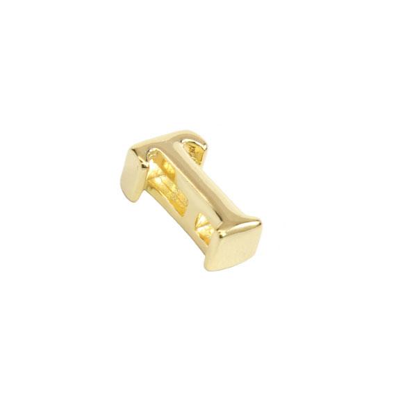 Sterling Silver Gold Colored 0.3 (8 Mm) Letter Ts. Elegantly Display Names, Initials Or Words For A Classy Accessory. - Atlanta Jewelers Supply