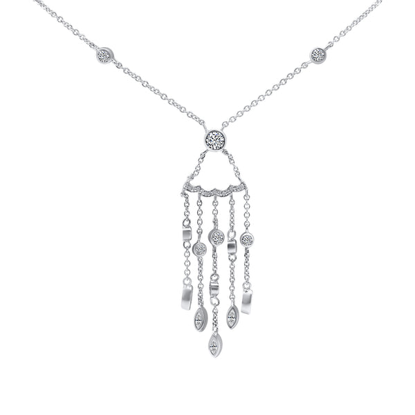 Sterling Silver Dream Catcher Necklace