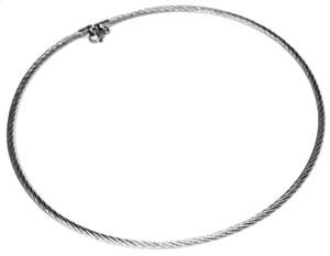 Stainless Steel Cable Necklace With Lobster Clasp - Atlanta Jewelers Supply