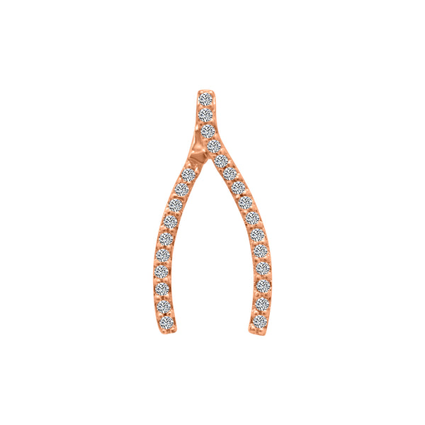 Sterling Silver Wish Bone Pendant