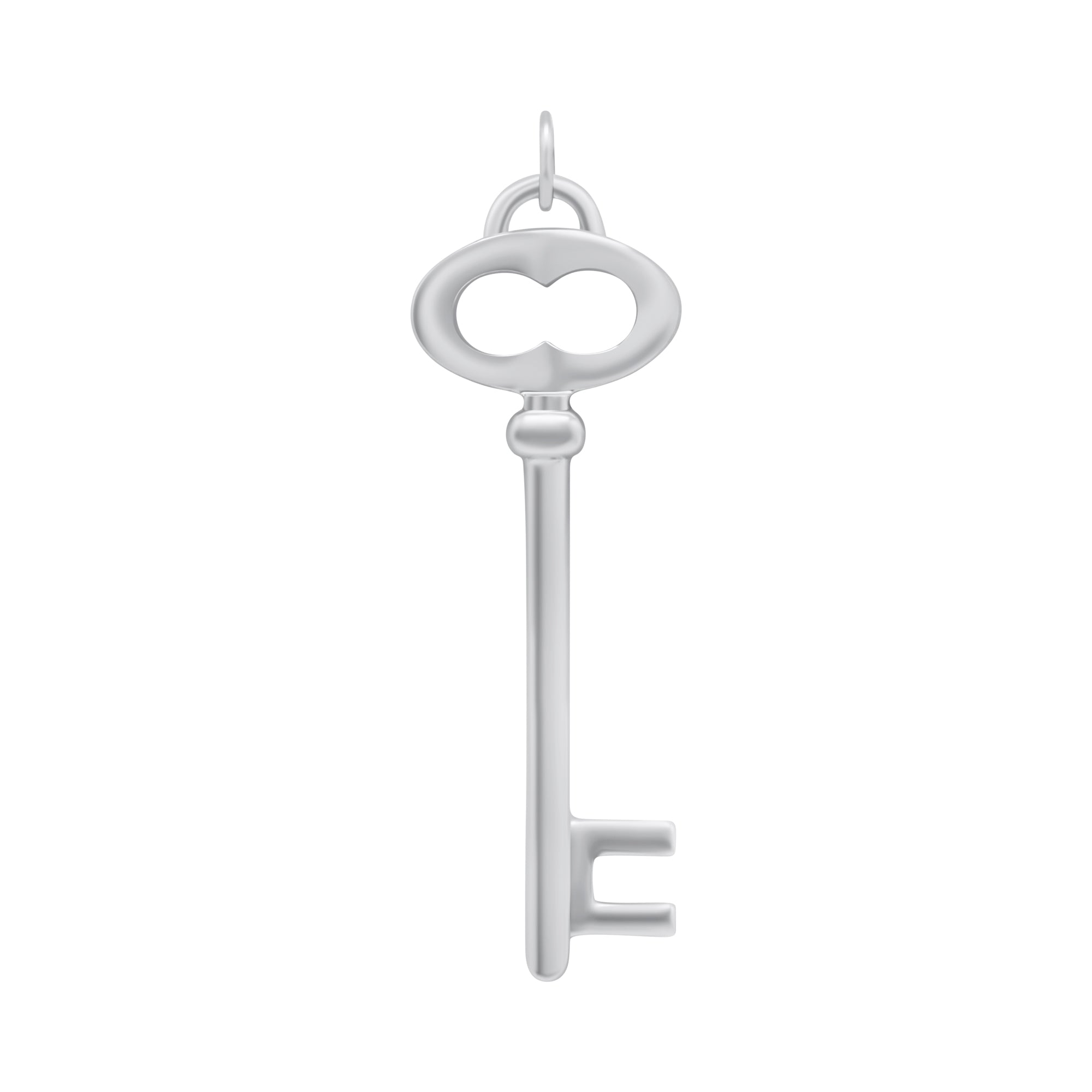Sterling Silver Key Pendant