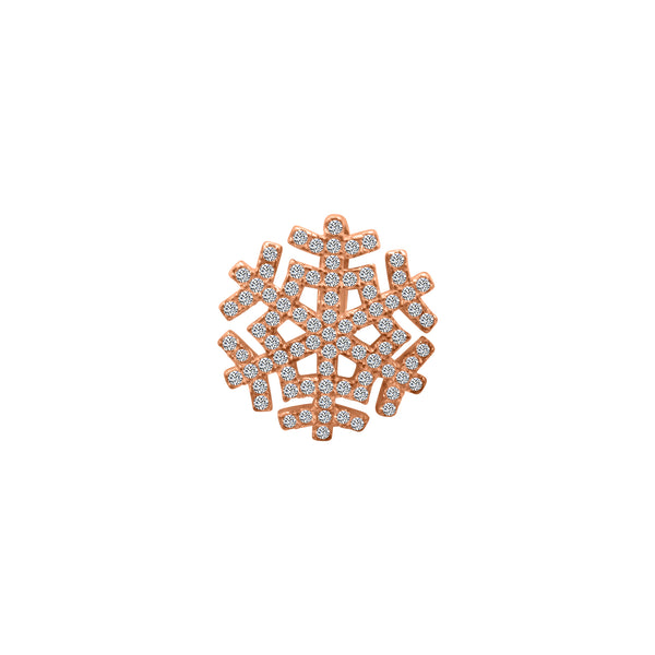 Sterling Silver Snowflake Pendant