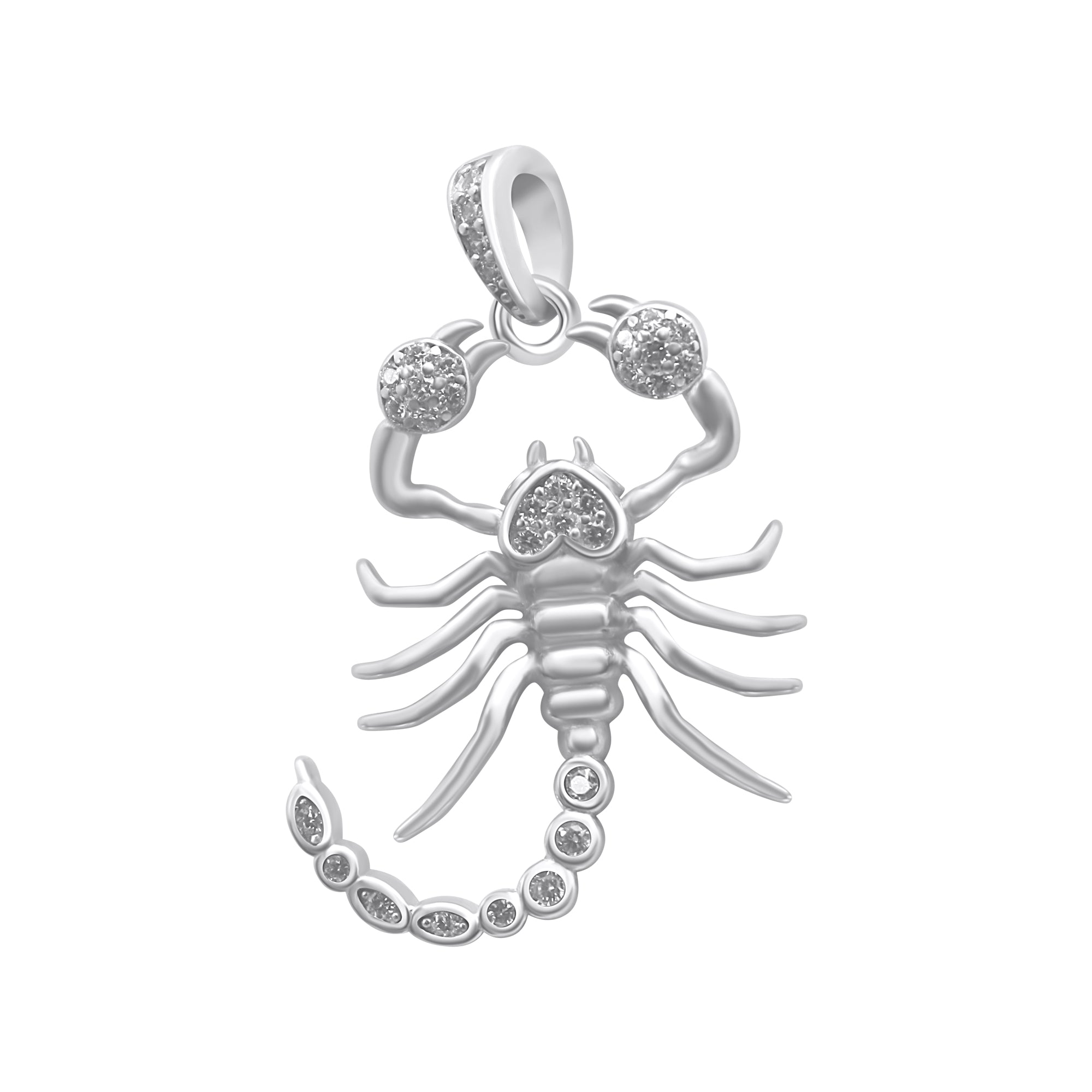 Sterling Silver Scorpion Pendant