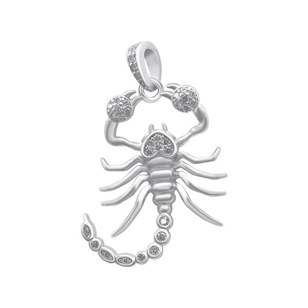 Sterling Silver Scorpion Pendant