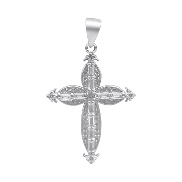 Sterling Silver Decorative Cross Pendants