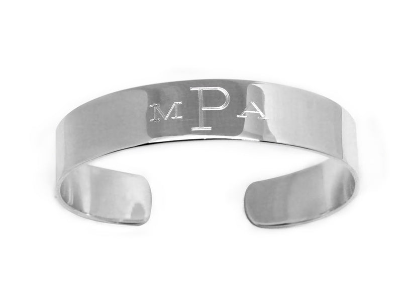 Stainless Steel Engravable Cuff Bracelet - Atlanta Jewelers Supply