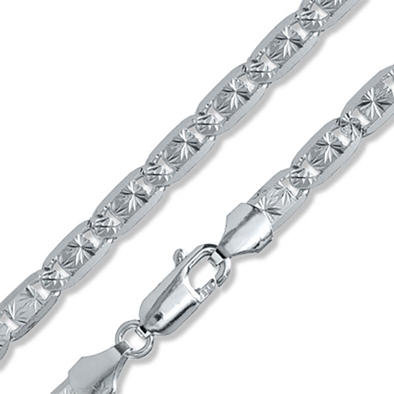Sterling Silver Valentino Chains 080 Gauge