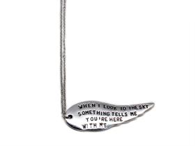 17.5" Fashion Stamp Quote Necklaces - Atlanta Jewelers Supply