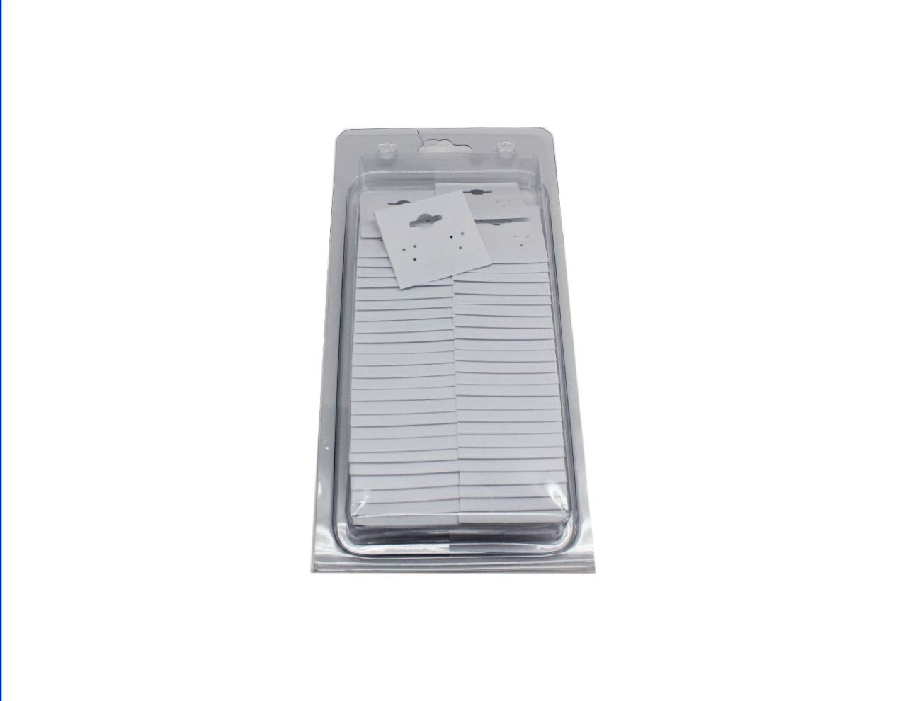 White Blank Earring Cards - Atlanta Jewelers Supply