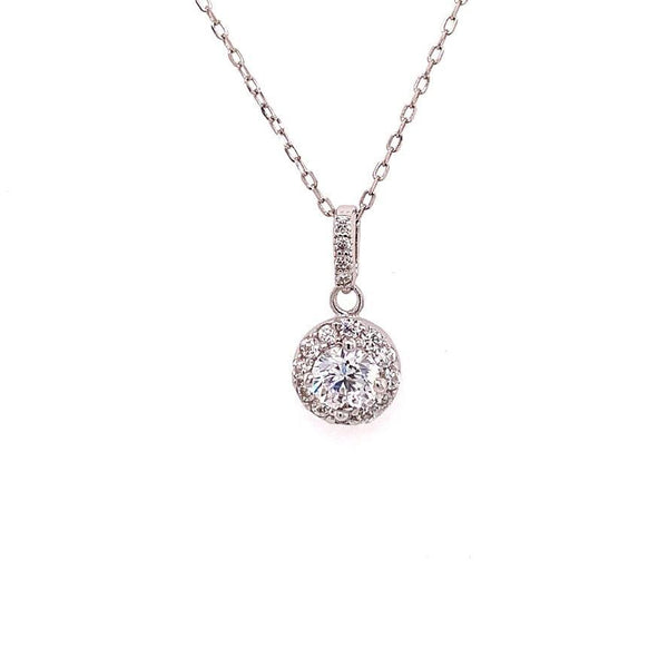 Tori Round Sterling Silver Necklace - Atlanta Jewelers Supply