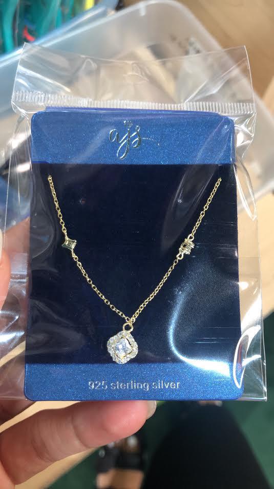 Sterling Silver CZ Pendant Necklace - Atlanta Jewelers Supply
