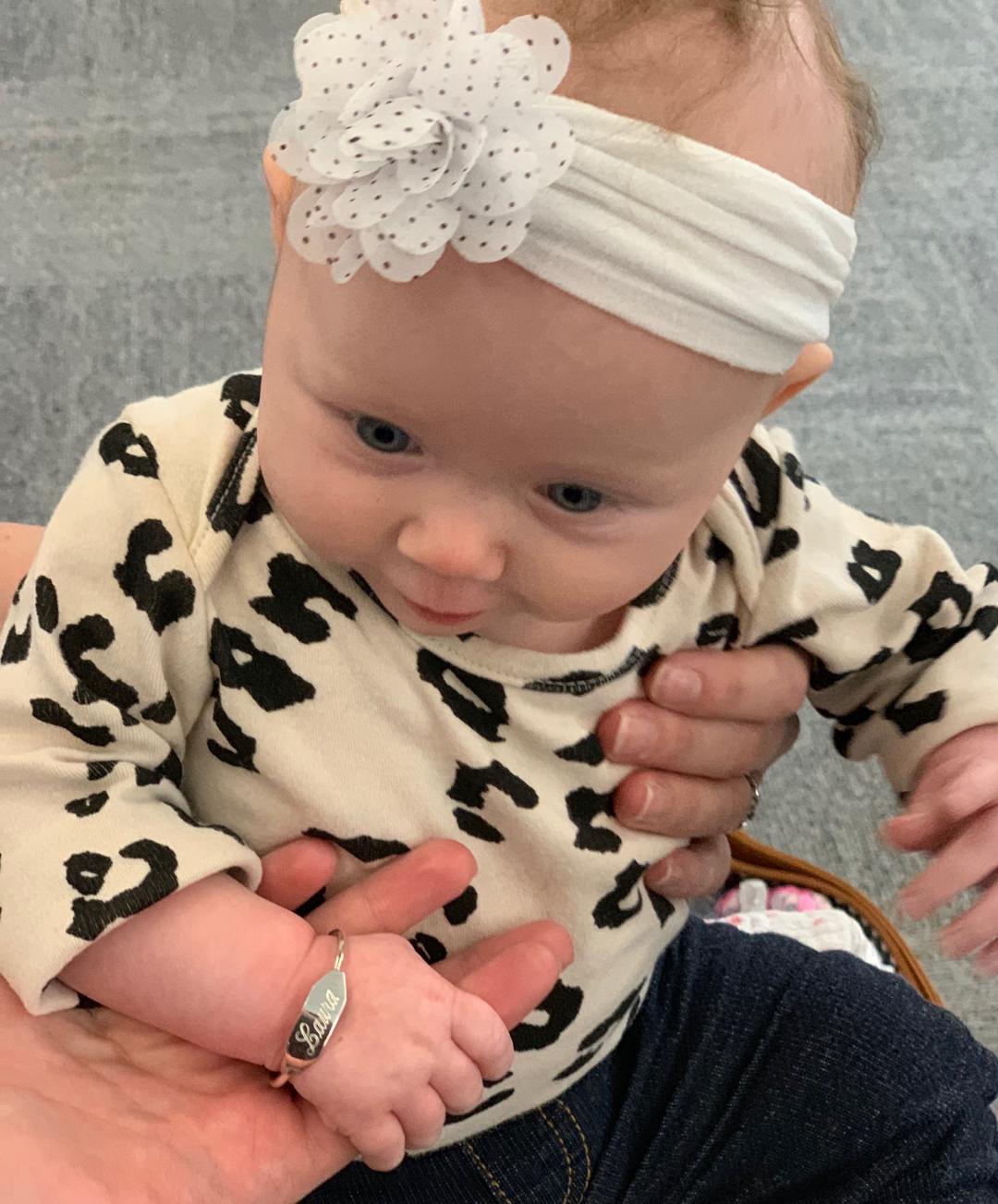 Sterling Silver Engravable Bar Baby Bracelet - Atlanta Jewelers Supply