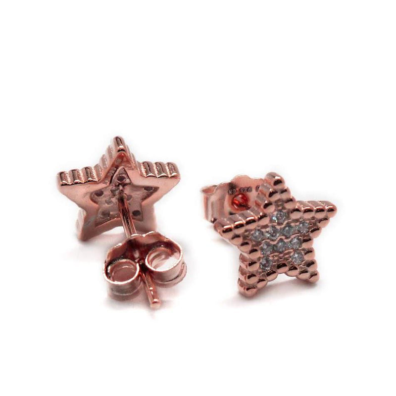 Sterling Silver Star Studded Post - Atlanta Jewelers Supply