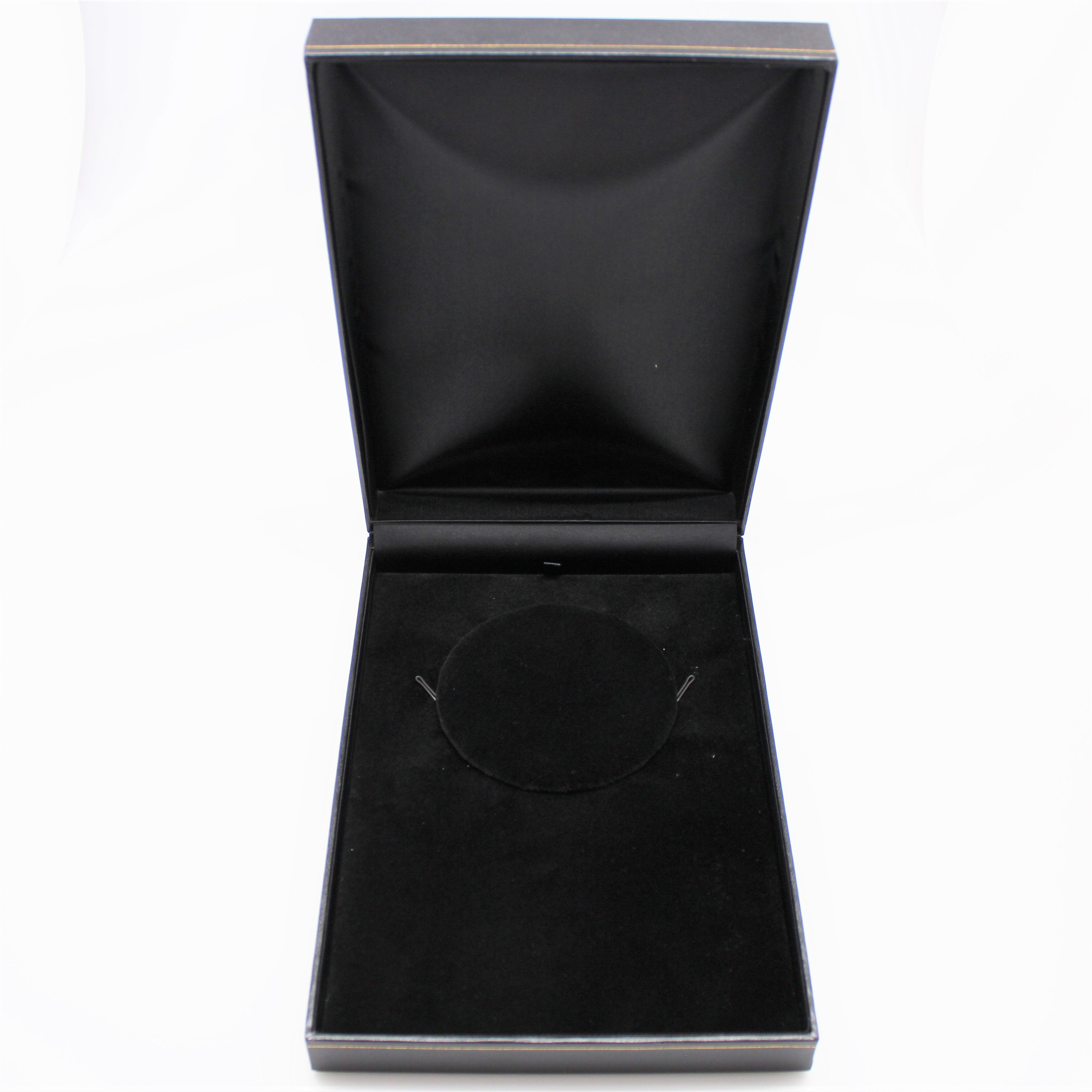 Leatherette Large Pendant Jewelry Box - Atlanta Jewelers Supply