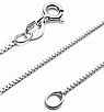 Sterling Silver 1 mm Silver Box Chains 14"-24" (BOX 015 Guage) - Atlanta Jewelers Supply
