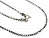 Sterling Silver Rhodium Coriana Popcorn Chain 1.5MM 16"-20" (150 Guage) - Atlanta Jewelers Supply