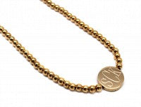 Stainless Steel Engraved Beaded Chokers - Atlanta Jewelers Supply