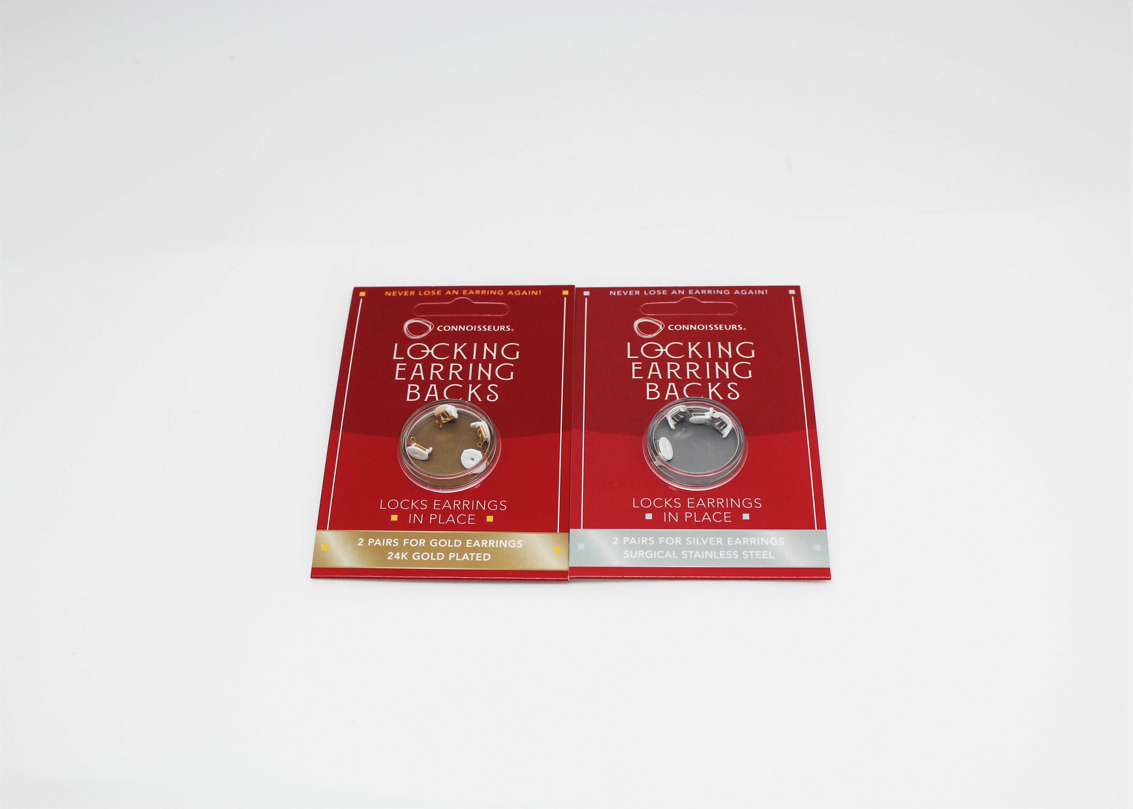Connoisseurs Locking Earring Backs - Atlanta Jewelers Supply