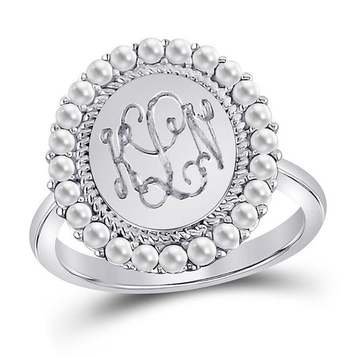 Oval Pearl Ring - Atlanta Jewelers Supply