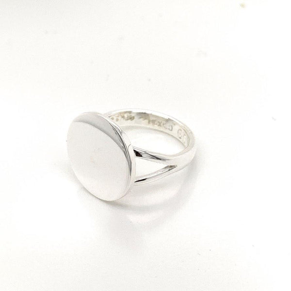 German Silver Round Engravable Ring With A Split Band - Atlanta Jewelers Supply