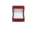 Rosewood Double Ring Box - Atlanta Jewelers Supply
