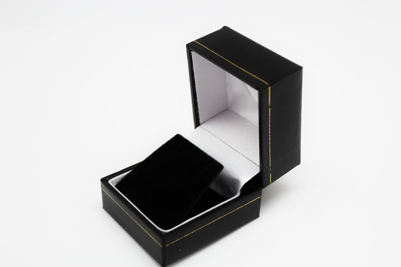 Leatherette Earring Box - Atlanta Jewelers Supply