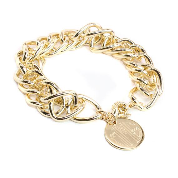 Fashion Engravable Double Link Bracelets - Atlanta Jewelers Supply