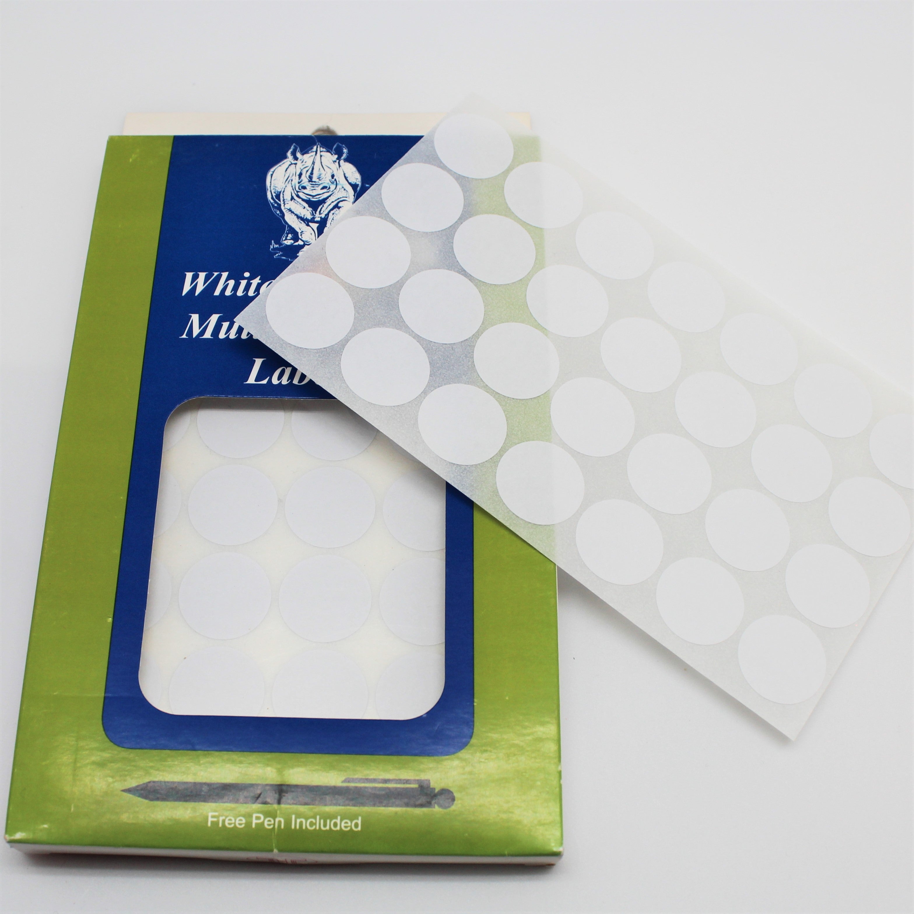 Tyvek Circle Self Adhesive Labels - Atlanta Jewelers Supply