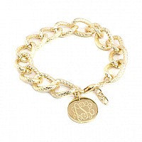 Fashion Engravable Small Opened Link Bracelet - Atlanta Jewelers Supply