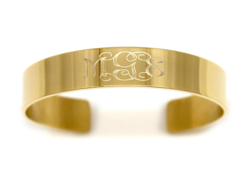 Stainless Steel Engravable Cuff Bracelet - Atlanta Jewelers Supply
