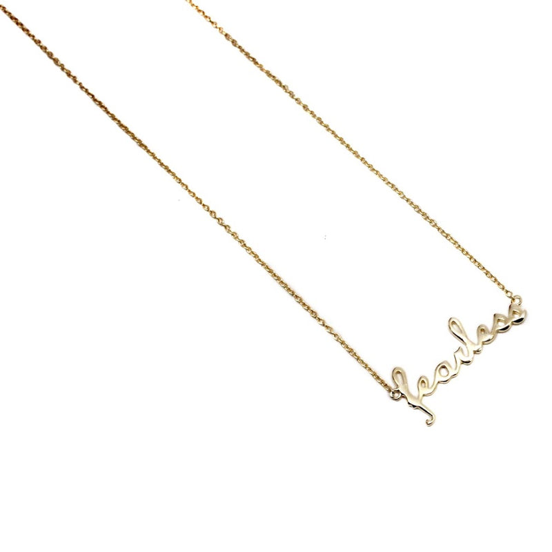 Sterling Silver "Fearless" Necklace - Atlanta Jewelers Supply