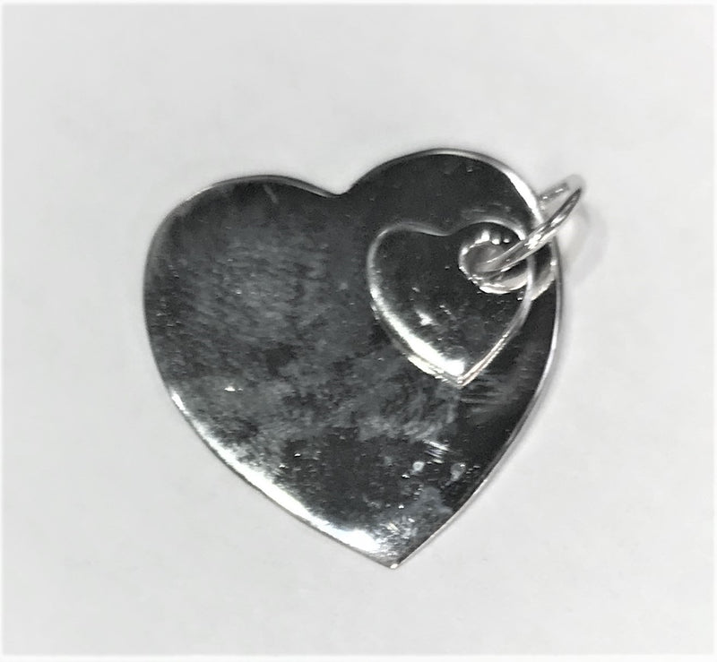 Sterling Silver Polish Heart Pendant - Atlanta Jewelers Supply