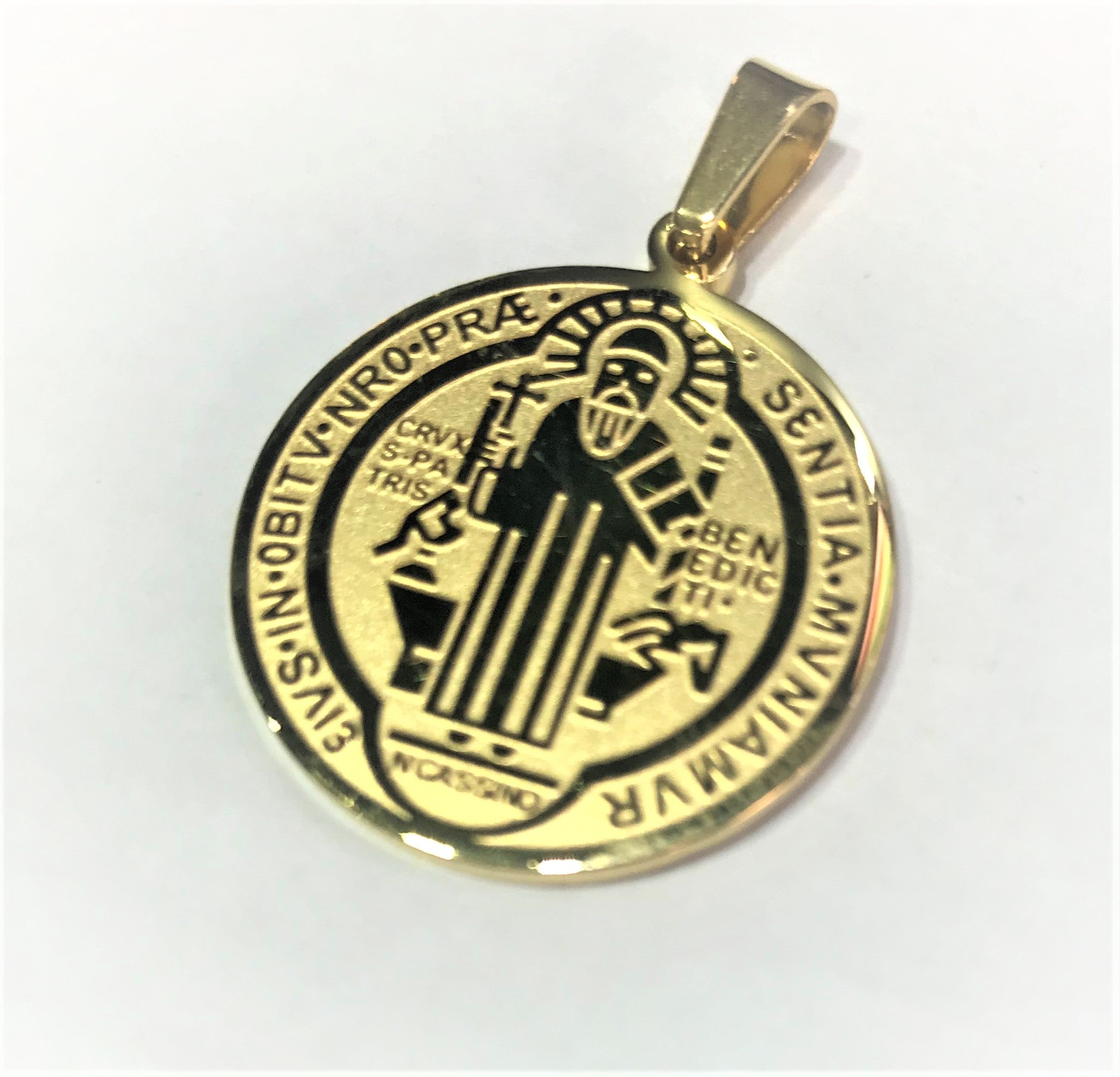 Stylish Gold Stainless Steel Pendant - Atlanta Jewelers Supply