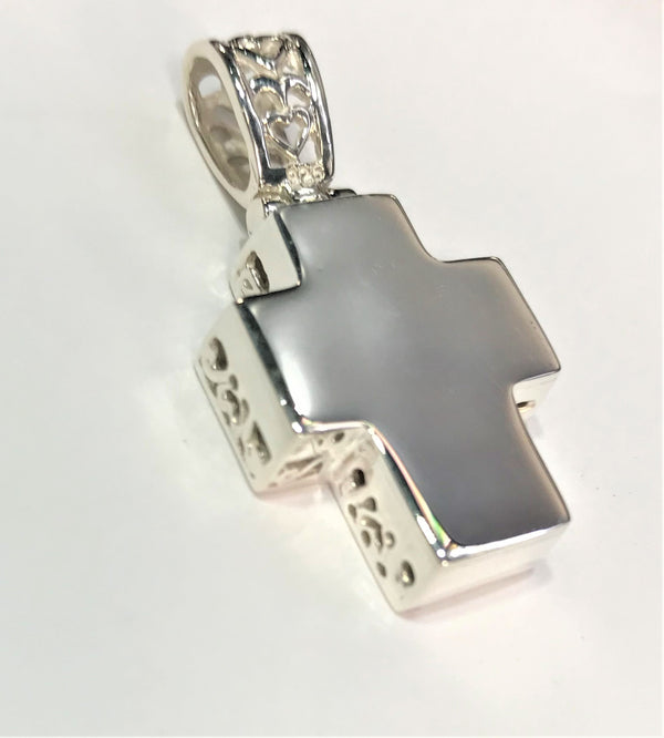 Sterling Silver Pendant With Filigree Designe Bail - Atlanta Jewelers Supply