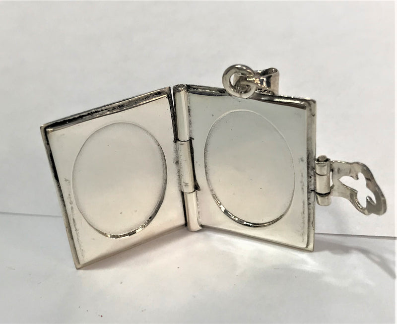 Sterling Silver Square Shape Locket Pendants - Atlanta Jewelers Supply