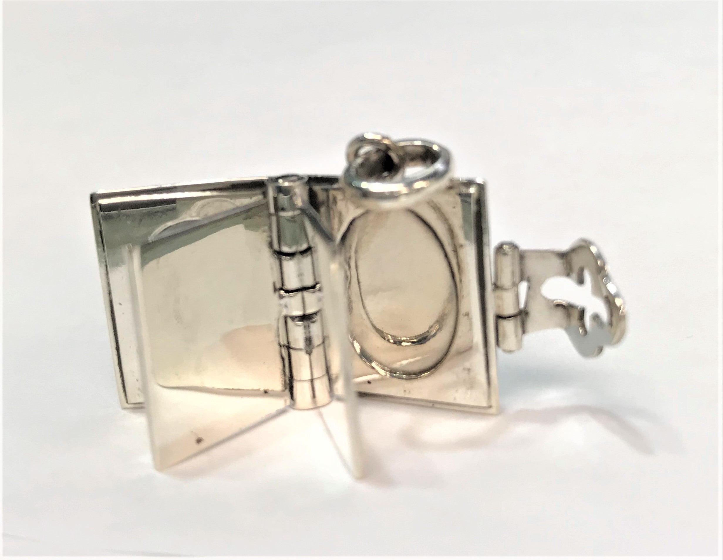 Sterling Silver Small Square Shape Locket Pendants - Atlanta Jewelers Supply