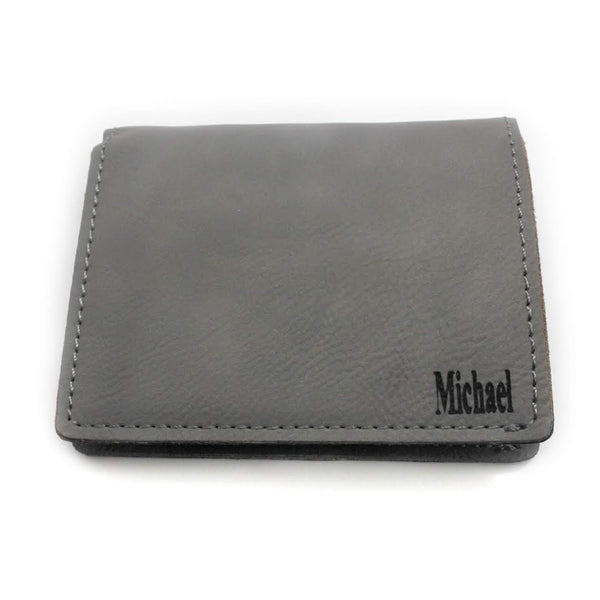Men's Laser Print Rustic Wallet - Atlanta Jewelers Supply