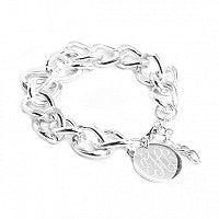 Fashion Engravable Double Link Bracelets - Atlanta Jewelers Supply