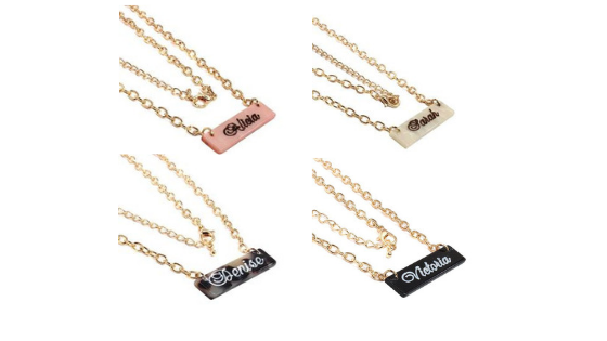 Marble Bar Engravable Necklace - Atlanta Jewelers Supply