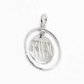 German Silver Engravable Oval Shape Pendant - Atlanta Jewelers Supply