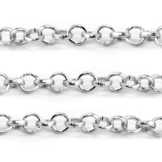 Non Silver Rolo Chain - Atlanta Jewelers Supply