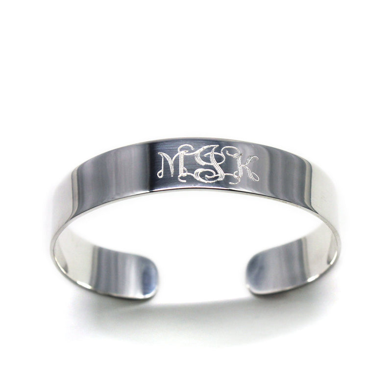 Engravable German Silver Cuff Bracelet - Atlanta Jewelers Supply