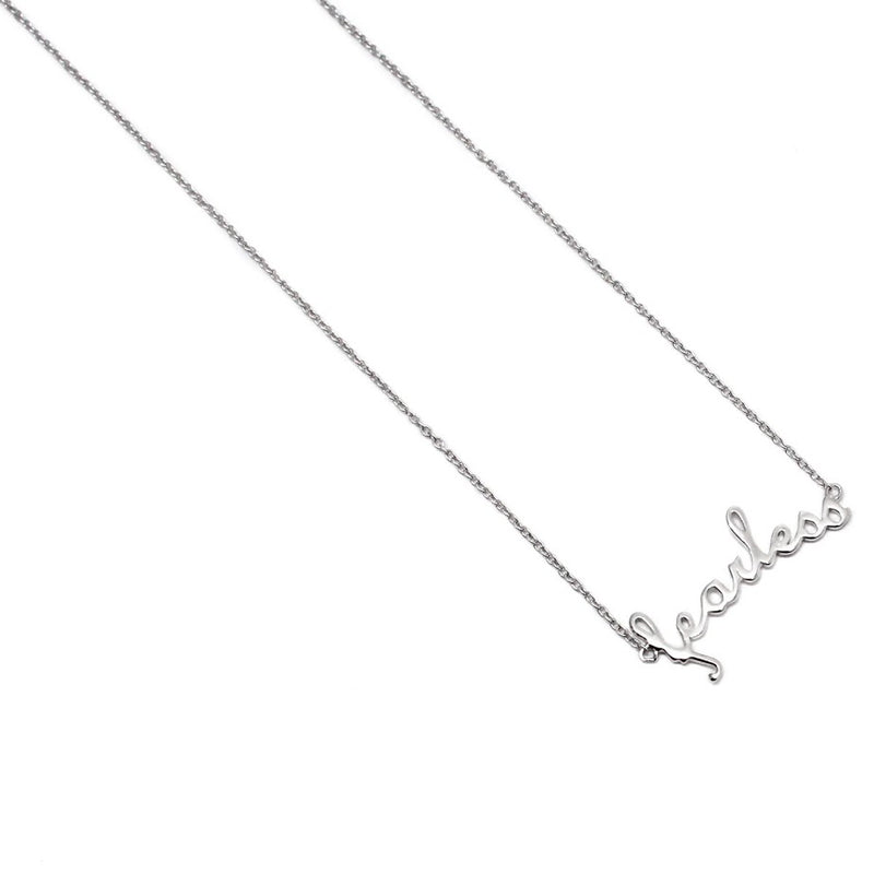 Sterling Silver "Fearless" Necklace - Atlanta Jewelers Supply