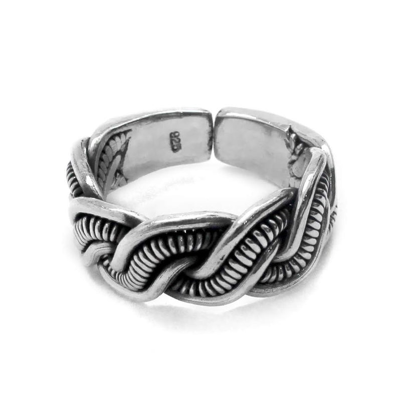 Sterling Silver Interwoven Ring - Atlanta Jewelers Supply
