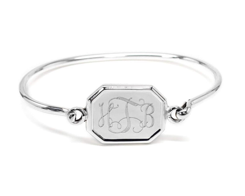 Engravable German Silver Circle Bracelet - Atlanta Jewelers Supply
